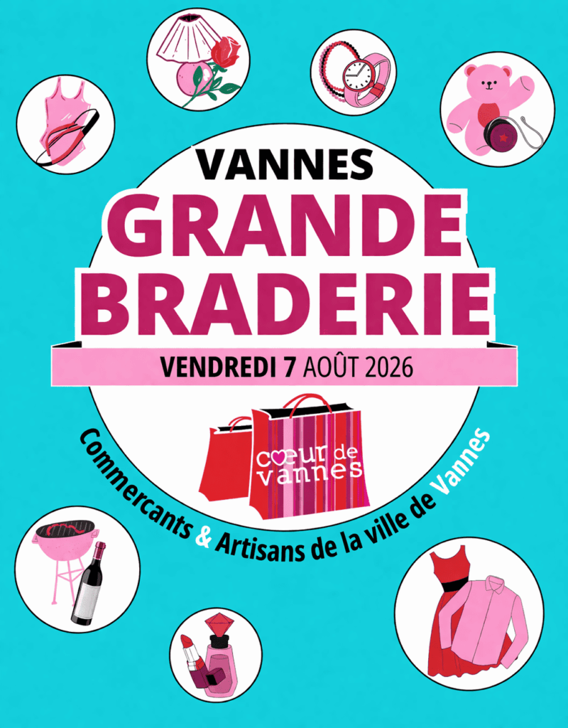 2026-08-07, braderie de vannes
